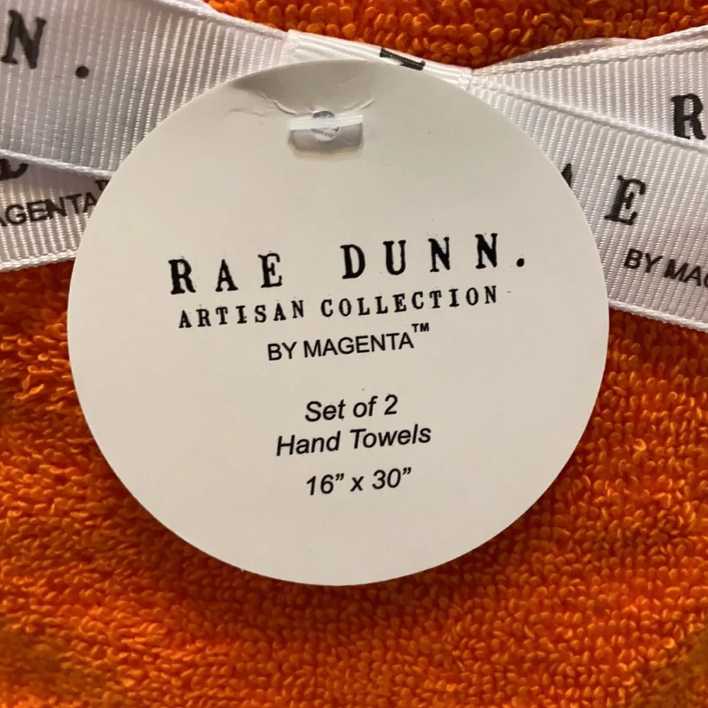 Rae Dunn BOO Hand Towels